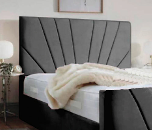 Model 28 Amelia Bedframe with mattress