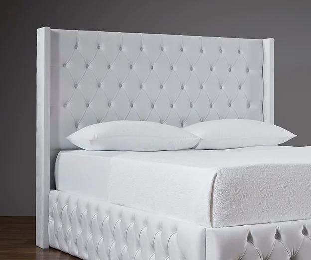 Chesterfield wing Bedframe with mattress