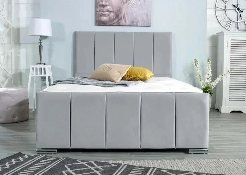 Lucy 4 line Bedframe with mattress