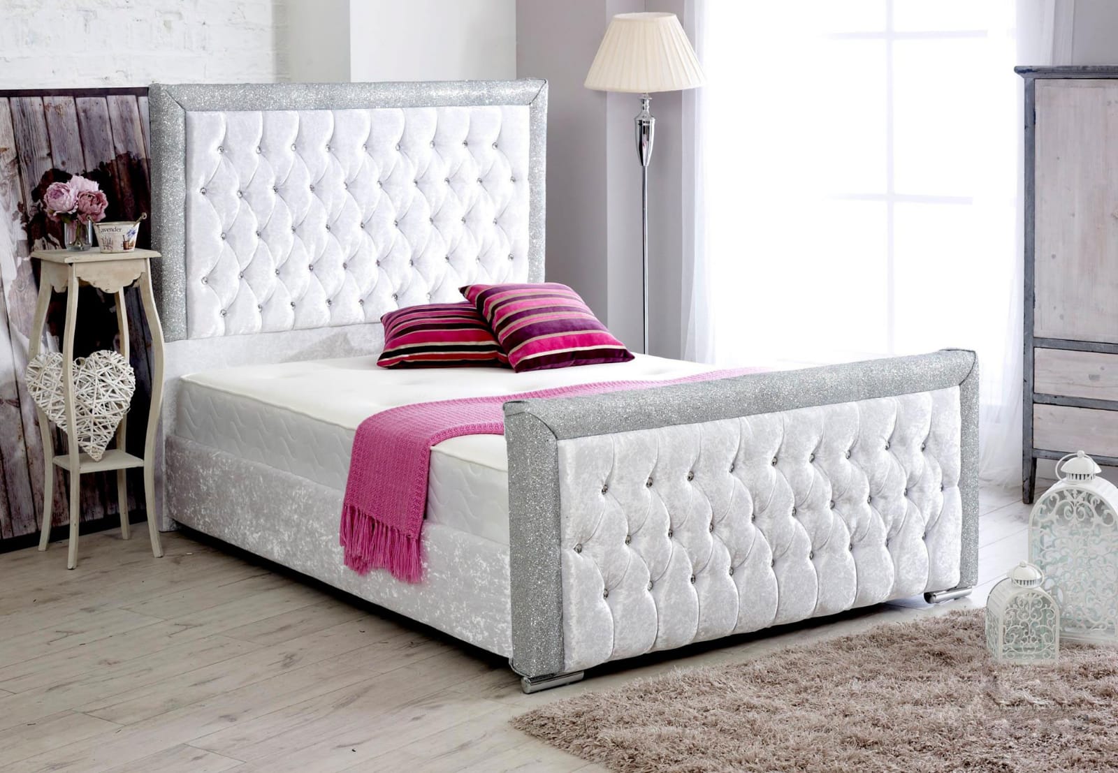 Model 9 Bedframe with mattress